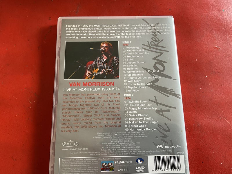 Van Morrison - Live At Montreux 1974 / 1980 (2 Disc Set) Carousel 2