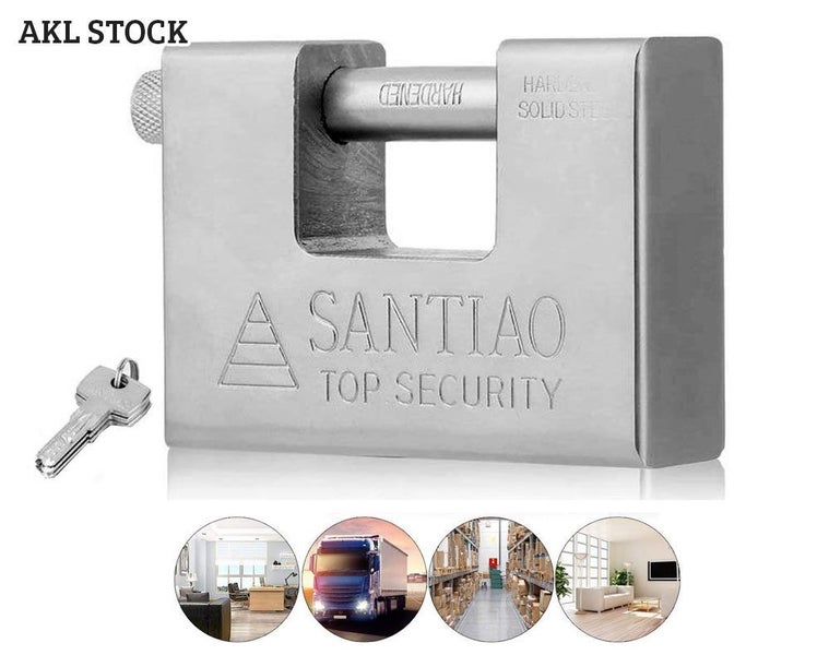 Warehouse Lock Container Padlock | Versatile Padlock for Gates, Offices - NEW Carousel 1