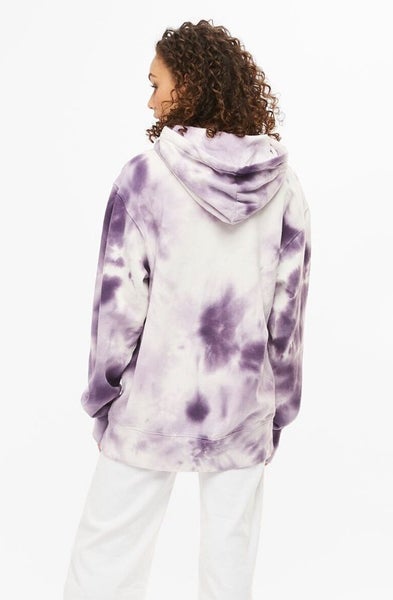 CHAMPION *Sky Dye Cotton Oversized Light Fleece Hoodie W Pouch Pockets* S/10 Carousel 7
