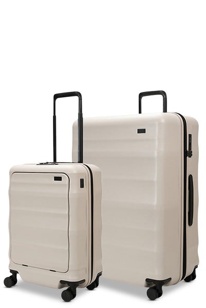 Explorer Luna-Air 55cm Front Access & 74cm Hardside Luggage Set Oat Carousel 1