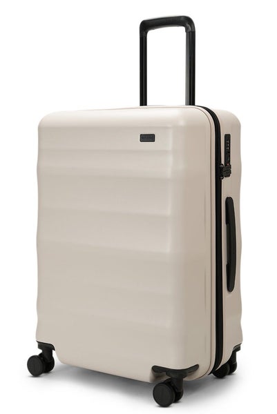 Explorer Luna-Air 63cm Hardside Checked Suitcase Oat Carousel 1
