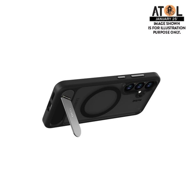 EFM Alta Case with D3O BIO for Samsung Galaxy S25 Plus - Black/Clear Carousel 3