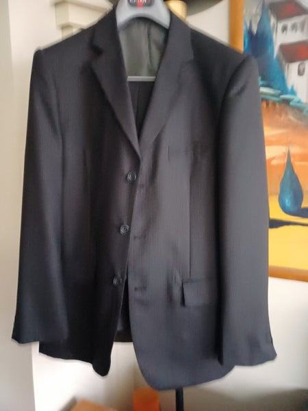 Vintage Mens Formal Pinstripe Suit -Katano by Professional- Sz Jkt 112/Pants 97 Carousel 2