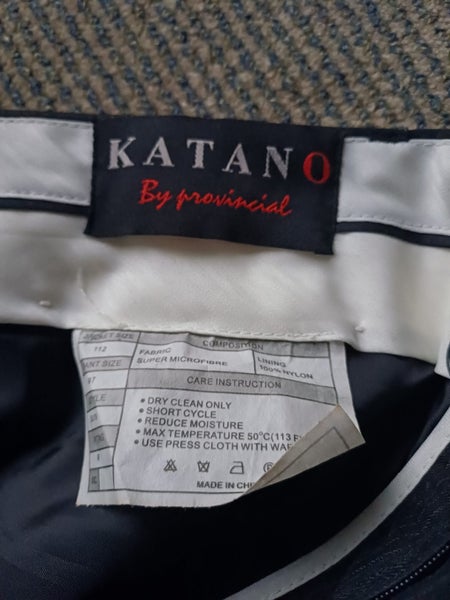 Vintage Mens Formal Pinstripe Suit -Katano by Professional- Sz Jkt 112/Pants 97 Carousel 11