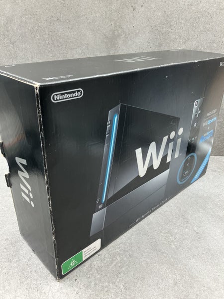 Nintendo Wii Black Bundle (Genuine Box) Carousel 1