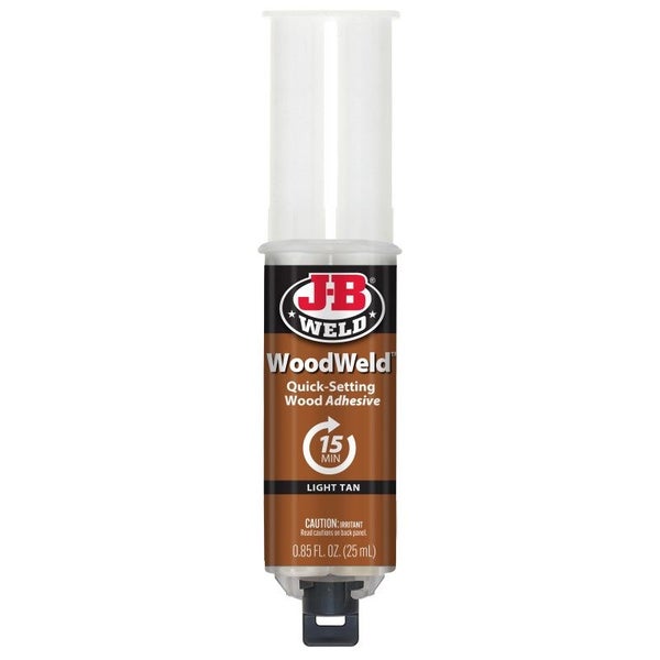 WOODWELD LIGHT TAN QUICK SETTING EPOXY SYRINGE 25ML Carousel 2