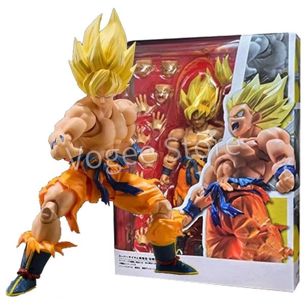 17cm Dragon Ball Z Son Goku Action Figure, Orange & Blue Outfit - With Box Carousel 1