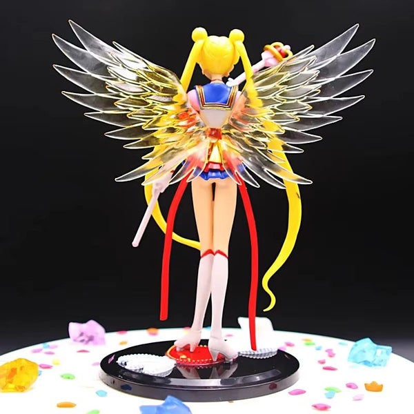 16cm Sailor Moon Dress Sailor Moon Tsukino Usagi Anime Figure Carousel 2