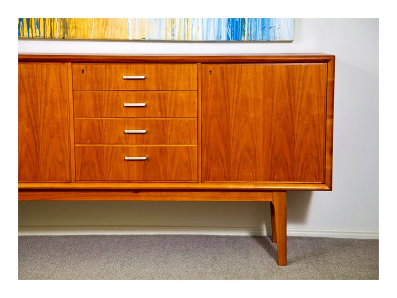 Swedish Teak Sideboard by Ab Möbelfabriken 1965 Carousel 2