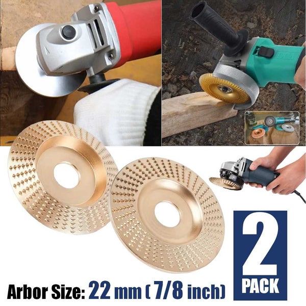 2Pcs Tungsten Wood Carving Grinding Sing Disc Wheel *Local STOCK NOW* Carousel 2