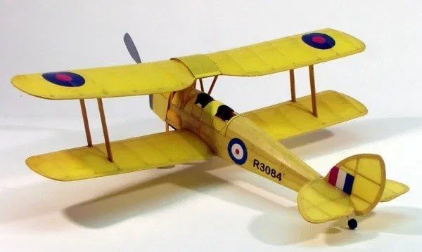 Dumas #208 Plane Kit: 17.5" Tiger Moth Carousel 2