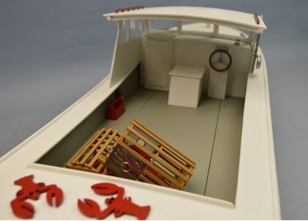 Dumas 1274 Boat Kit: 1/16 31" Winter Harbor Lobster Boat Carousel 2