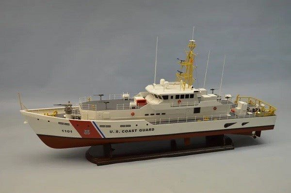 Dumas #1275 Boat Kit: 1/48 USCG Fast Response Cutter - RC Optional Carousel 1