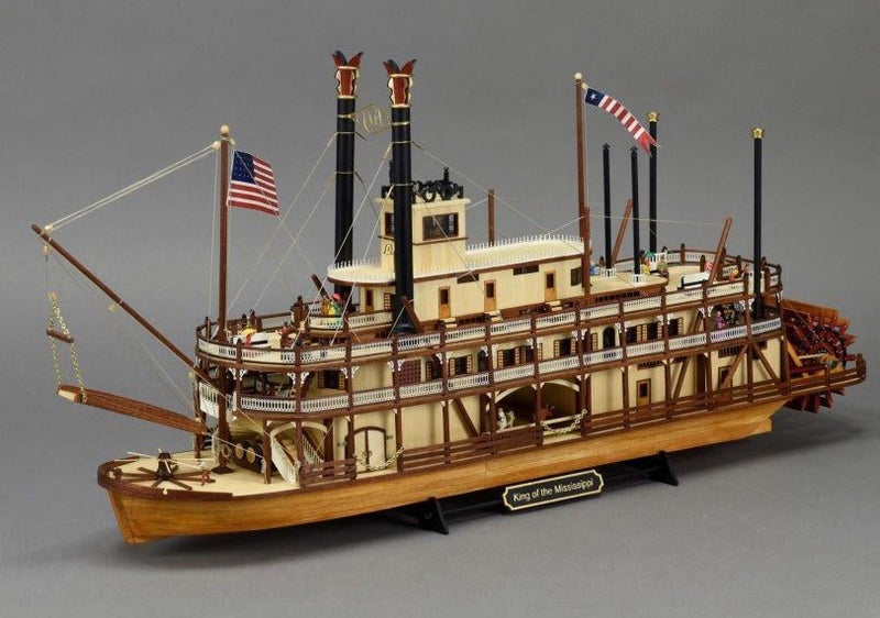 Artesania Latina 20515 1/80 Mississippi Paddle Steamer New Edition Carousel 1