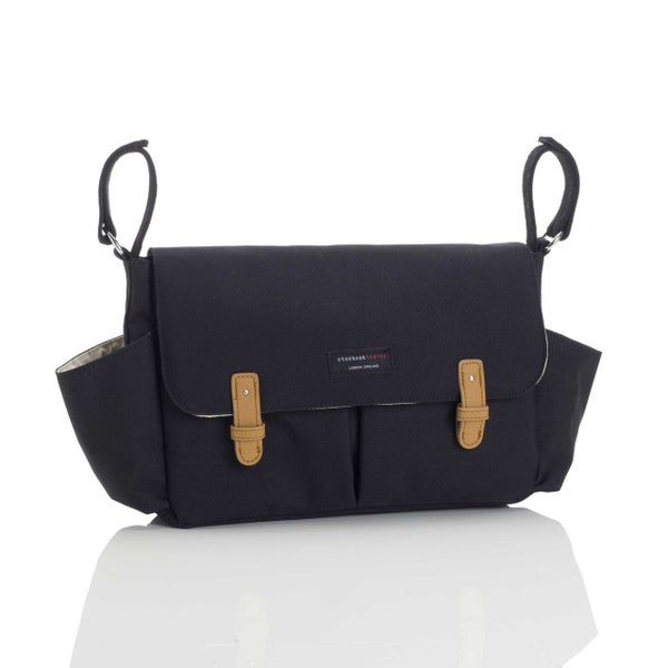 Storksak Travel Stroller Caddy Organiser - Black Carousel 1