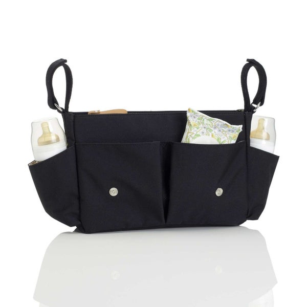 Storksak Travel Stroller Caddy Organiser - Black Carousel 2