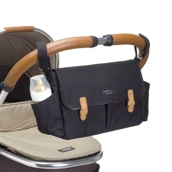 Storksak Travel Stroller Caddy Organiser - Black Carousel 5