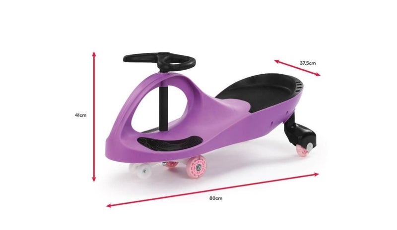 Kids Swing Car (Purple) Carousel 2