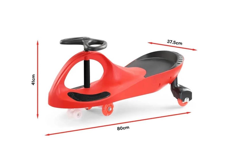 Kids Swing Car (Red) Carousel 2