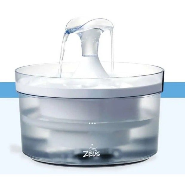 ZEUS FRESH & CLEAR DRINKING FOUNTAIN WATERFALL SPOUT 1.5 LITRE Carousel 2