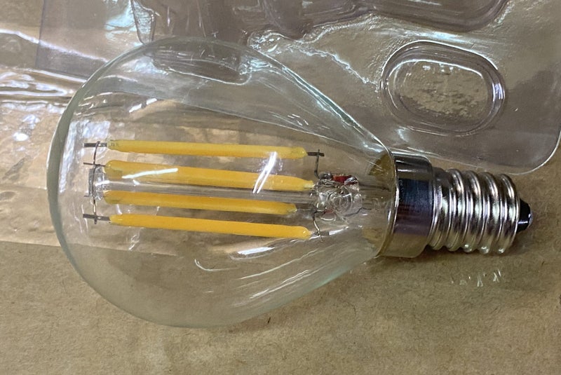 16 LED Light Bulbs 4W G45 Filament E14 MY SALE PRICE $1 each / RP$9.99 each Carousel 1