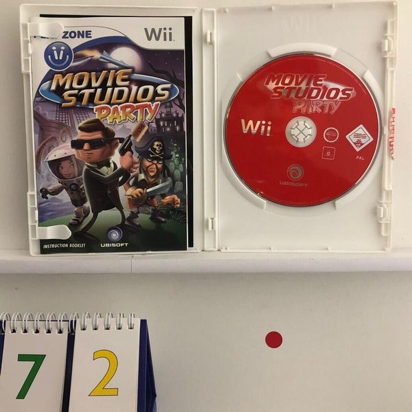 Movie Studios Party Nintendo Wii Game + Manual PAL Carousel 2