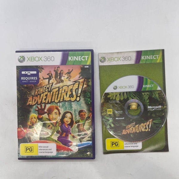 Kinect Adventures Xbox 360 Game + Manual PAL Carousel 1