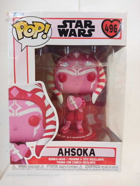 Funko Pop Star Wars - Ahsoka Valentine Edition - 496 - B16132435-1 Carousel 1