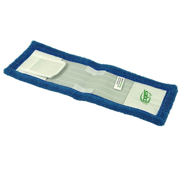 2pc Sabco 43cm Mopping Refill Replacement Microfibre Wet Pad For Open Plan Mop Carousel 6