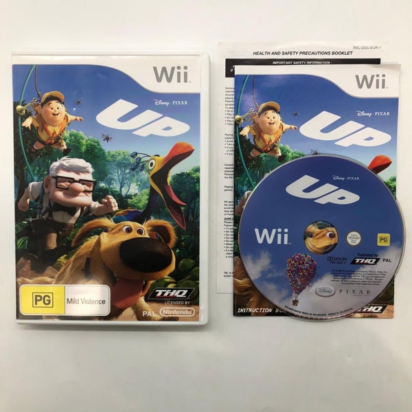 Disney Pixar Up Nintendo Wii Game + Manual PAL Carousel 1