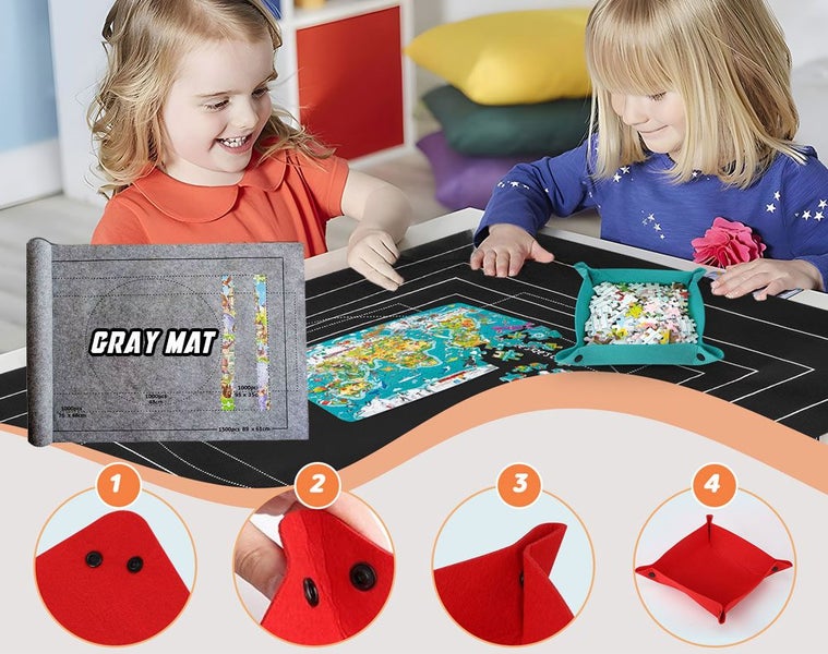 Brand New Puzzle Table Roll Mat Jigsaw Table Mat 1500 Pcs*Hot SALE Carousel 2