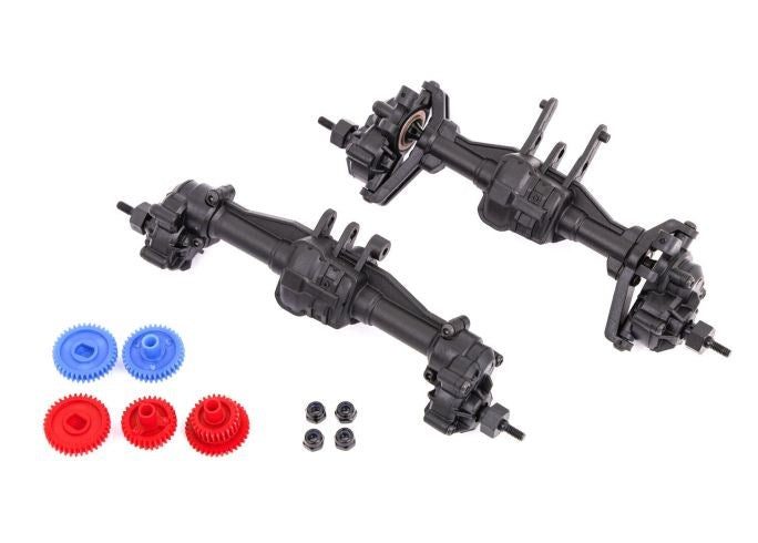 Traxxas 9843R Portal kit, complete (2.56:1 reduction) Carousel 1