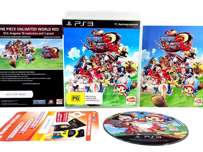 One Piece: Unlimited World Red (PS3 - NZ PRINT) *MINT COMPLETE* Carousel 1