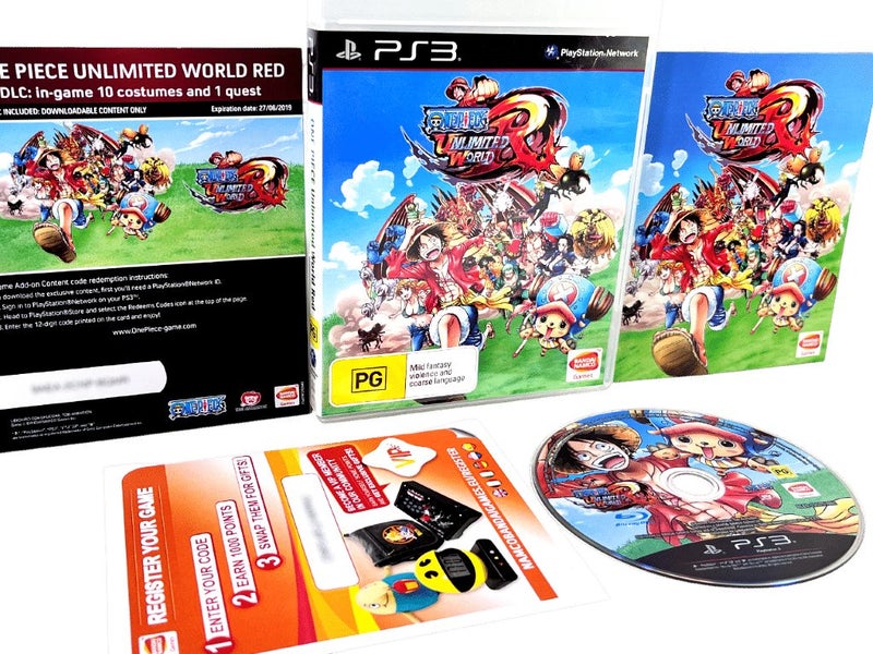 One Piece: Unlimited World Red (PS3 - NZ PRINT) *MINT COMPLETE* Carousel 2