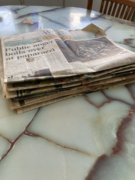 Vintage 1997 Princess Diana NZ Newspapers Carousel 10