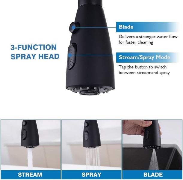 Kitchen Faucet,Kitchen Faucet Sink Mixer Tap (OVER STOCKED) Carousel 10