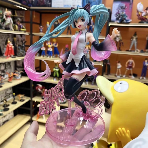 Anime Miku Cute Kawaii Virtual Singer, Hatsune Action Figure Carousel 1