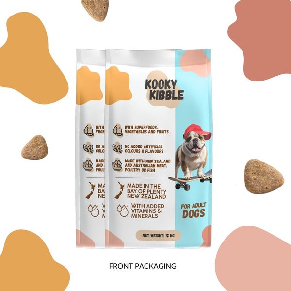 Bundle of 2 New Zealand Dog Food with Grains for Adult Dogs 12kg Carousel 1