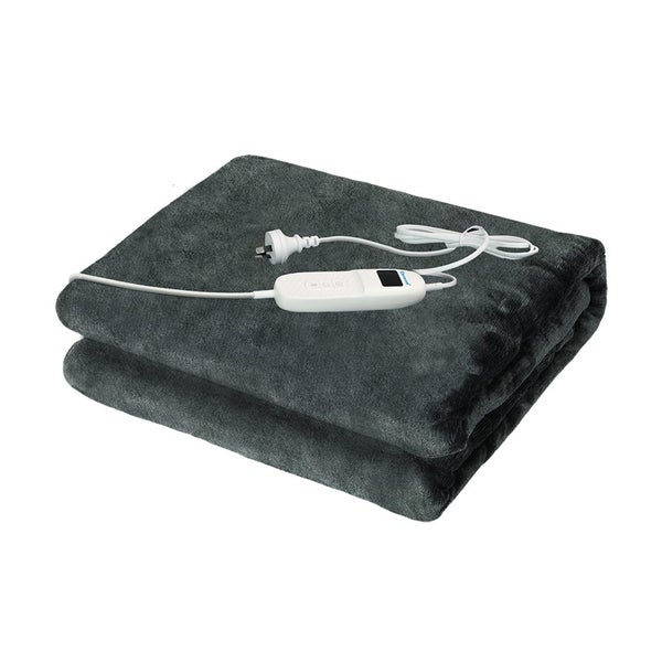 DreamZ Electric Throw Blanket Heated Timer Bedding Washable Warm Winter Snuggle Carousel 1