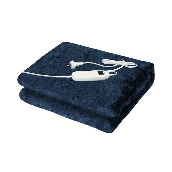 DreamZ Electric Throw Blanket Heated Timer Bedding Washable Warm Winter 160X130 Carousel 1