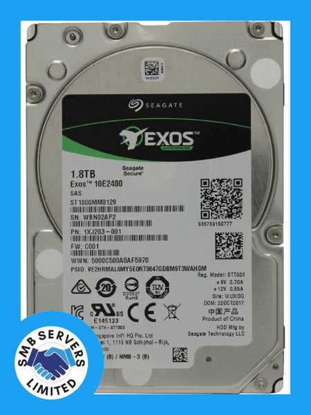 Seagate 1.8TB SFF SAS 10K 12Gb/s HDD ST1800MM0129 Carousel 1