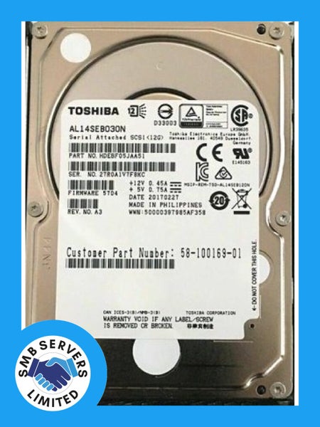 Cisco 300GB SFF SAS 10K 12Gb/s HDD 58-100169-01 Carousel 1