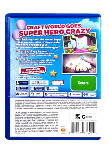 LittleBigPlanet Marvel Super Hero Edition (PS Vita) Carousel 2