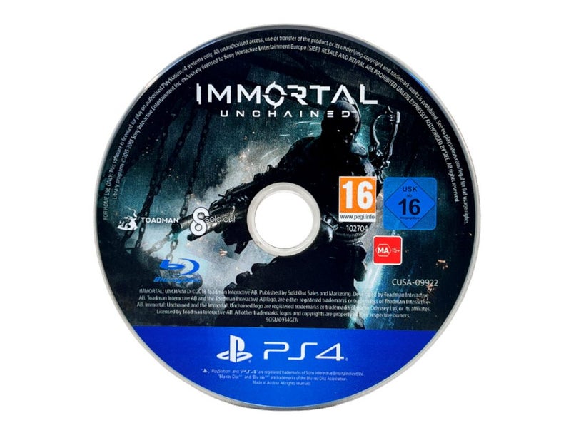 Immortal Unchained (PS4) *DISC ONLY - EXCELLENT* Carousel 2