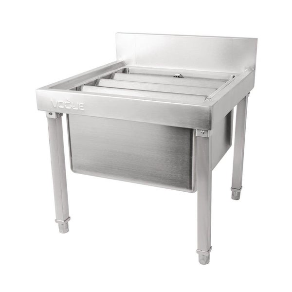 Vogue Stainless Steel Mop Sink Carousel 2