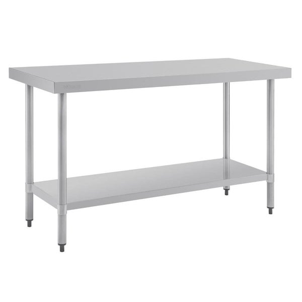 Vogue Stainless Steel Prep Table 1500mm T377 Carousel 1