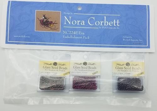 Mirabilia Cross Stitch Chart + Bead Pack - Eva Carousel 2