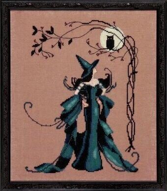 Mirabilia Cross Stitch Chart + Bead Pack - Minerva Carousel 1