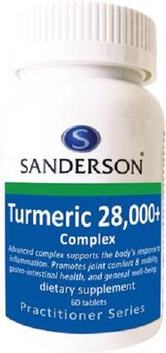 Sanderson Turmeric 28,000+ 60 Tablets Carousel 1