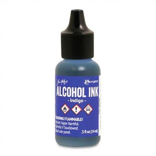 Ranger Ink Tim Holtz Alcohol Ink .5oz Indigo Carousel 1